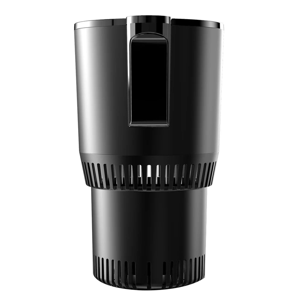 12V Car Heating Cooling Cup Digital Display 2 In 1 Car Smart Hot Cold Cup Drinks Holder Fast Refrigeration Heating Electric Cup