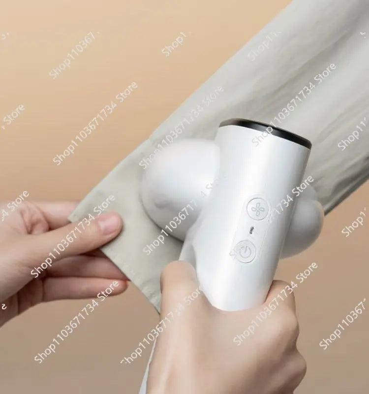 Handheld Vacuum Steamer  Steam Iron with Powerful Suction for Fast Wrinkle Removal