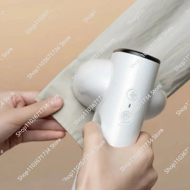 Handheld Vacuum Steamer  Steam Iron with Powerful Suction for Fast Wrinkle Removal