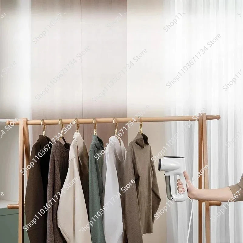 Handheld Vacuum Steamer  Steam Iron with Powerful Suction for Fast Wrinkle Removal